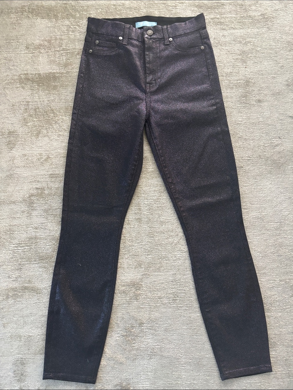 7 For All Mankind Black Sparkle Women’s Jeans